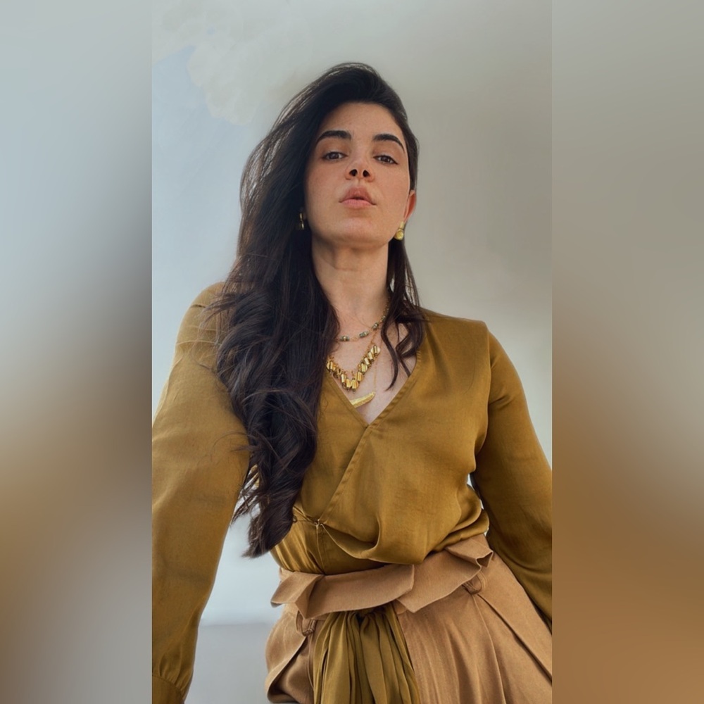 Elegant Satin Blouse